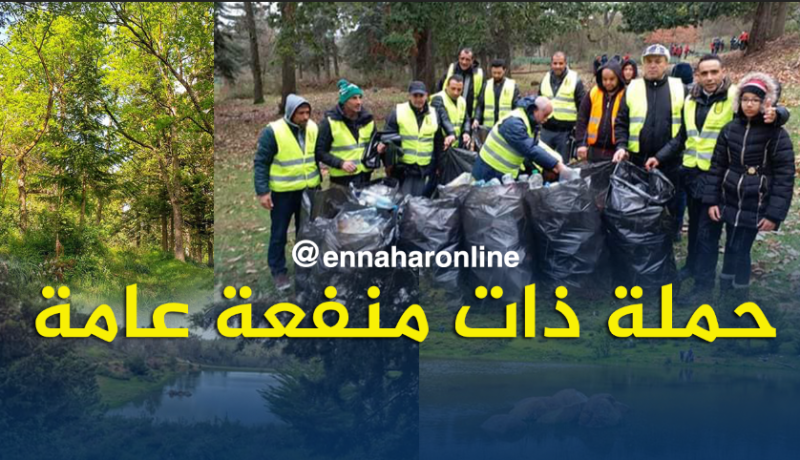 قسنطينة.. أكثر من 100 طالب يشارك في تنظيف غابة جبل الوحش