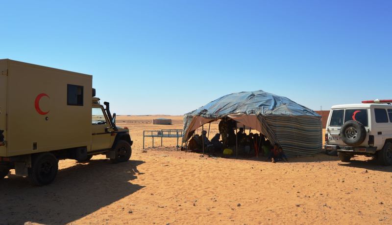 بالصور.. قافلة طبية للجيش بالمناطق النائية لإن قزام