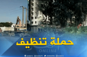 بجاية: عملية تنظيف واسعة لمحاور الطريق الوطني رقم 26 ببلدية واد لتفادي الفيضانات