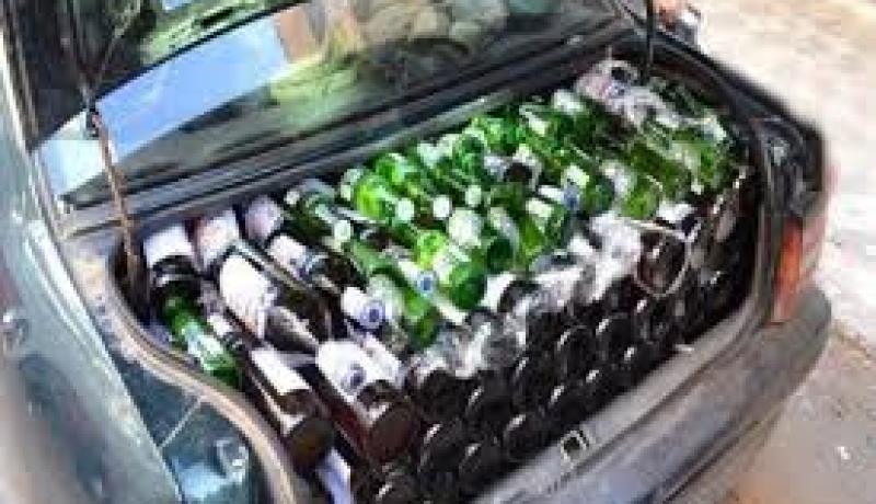 حجز أزيد من 1500 قارورة خمر في سعيدة