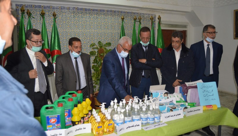خنشلة: مديرية التربية تستلم العتاد الصحي والمواد الوقائية تحسبا للدخول المدرسي
