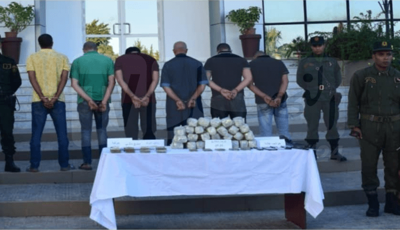الدرك وأمن الجيش يطيحان بعصابة تتاجر بالمخدرات بولايات الوسط 
