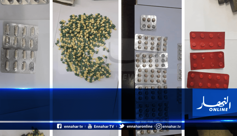 توقيف 3 أشخاص وحجز 652 قرص مهلوس موجهة للترويج بحيدرة