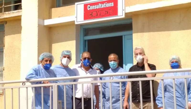 بالصور.. افتتاح مركز للمراقبة الطبية لمرضى كورونا بدلس في بومرداس
