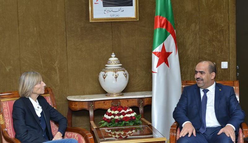 دوسارنيز تثمن ما حققته الجزائر وفرنسا في إطار الشراكة الاقتصادية والتجارية