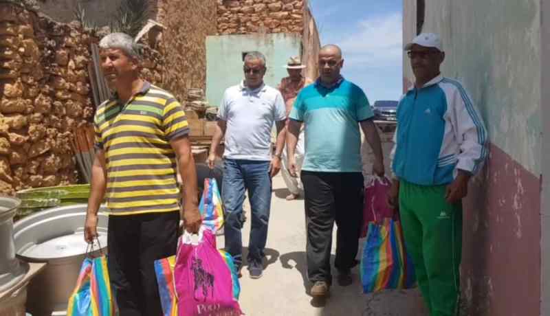 جمعية راديوز توزع 150 قفة ومساعدات مادية لعائلات معوزة بالشلف عين الدفلى ووهران