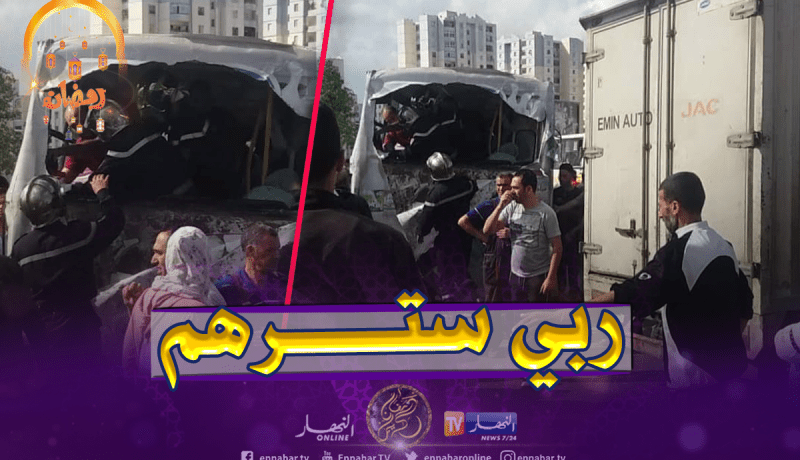 13 جريحا في حادث تصادم حافلتي نقل حضريتين بايسطو في وهران