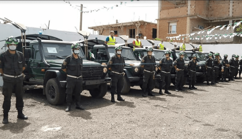 تنصيب رتل متحرّك من 8 سيارات “مرسيدس بينز” في “سيدي موسى” بتيبازة