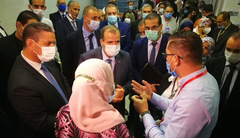 بالصور.. رزيق يختتم زيارته لولاية بومرداس بتفقد مؤسسة لصناعة مستحضرات التجميل والصيانة
