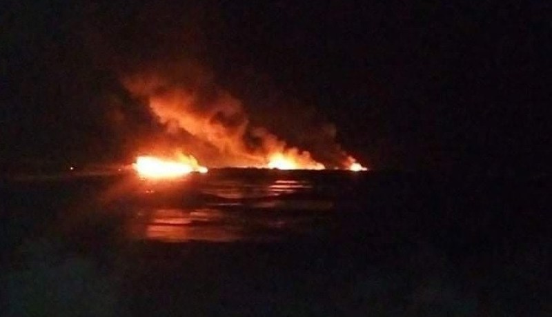 نسيم برناوي: لا خسائر بشرية إثر حريق أنبوب نقل البترول في الوادي