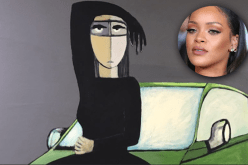 ريهانا تُعلّق على قيادة المرأة السعودية للسيارة بلوحة تشكيلية