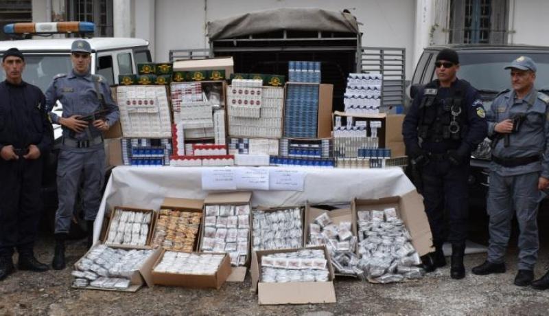 حجز4920 علبة سجائر و2300 كيس شمة بالطارف