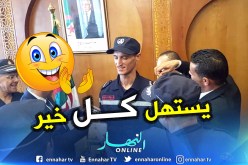 العقيد بوغلاف يرقى العون سحنون عبد القادر إلى رتبة عريف