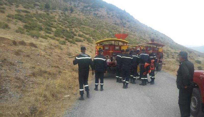 سطيف.. إخماد حرائق شبت في غابات قرية مجرقي ببلدية بابور