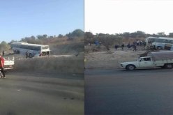 سطيف: 12 ضحية في انحراف حافلة لنقل المسافرين