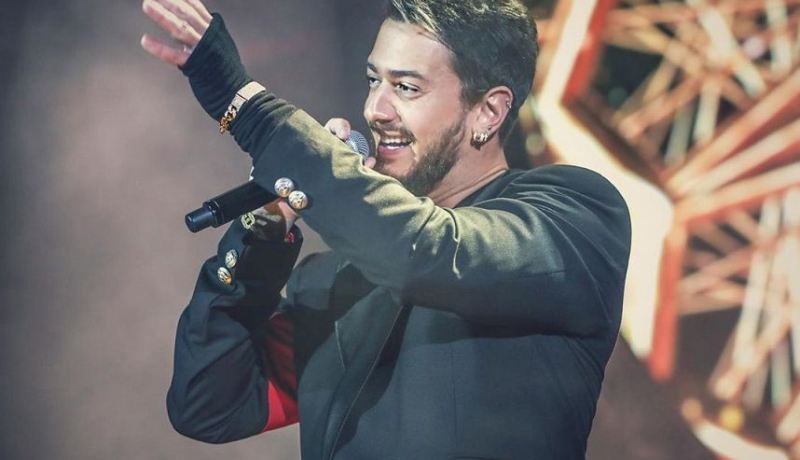 بالفيديو.. سقوط خطير لسعد لمجرد خلال تصوير فيديو كليب جديد