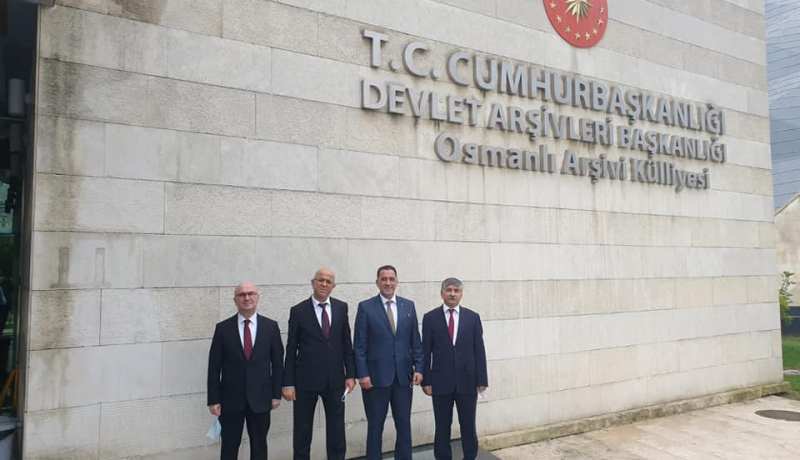 سفير الجزائر بأنقرة يبحث التعاون الثنائي في الأرشيف المتعلق بالفترة 1516-1830