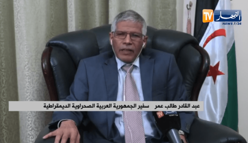 السفير الصحراوي: النضال مستمر وسنلقن الإحتلال المغربي درسا لن ينساه