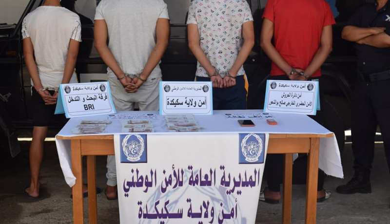 الإطاحة بشبكة وطنية لتزوير الأوراق النقدية بسكيكدة