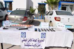 سكيكدة.. حجز 10 صفائح من الكيف وتوقيف 4 أشخاص بعزابة