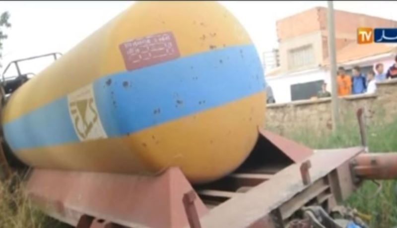 انحراف قطار لنقل المحروقات في سكيكدة