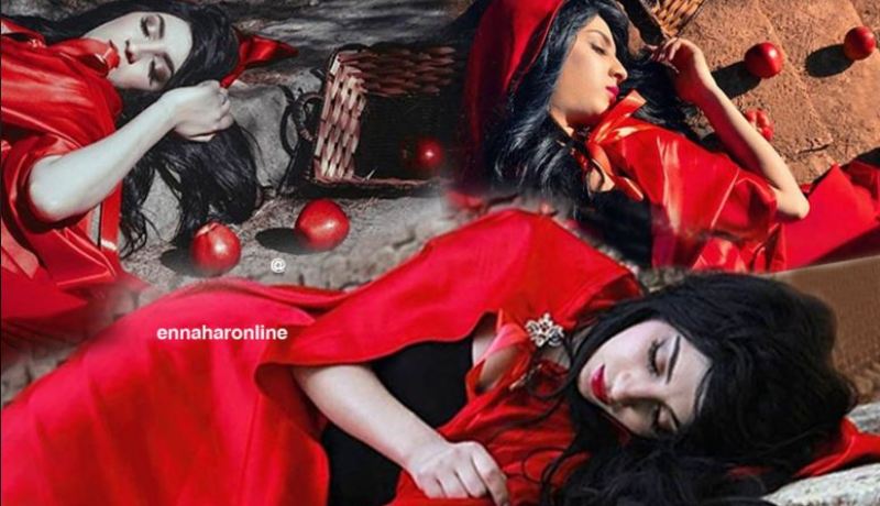 سهيلة بن لشهب أميرة نائمة في أحدث جلسة تصوير