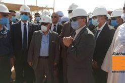 بالصور.. حكار يعاين مشاريع مجمع سوناطراك بولاية إيليزي