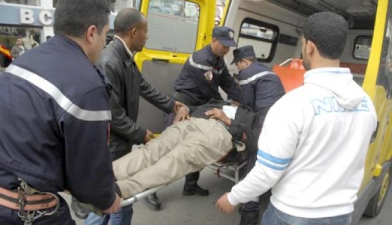 سقوط شخص من الطابق الرابع في سيدي بلعباس