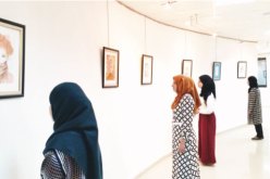 30 لوحة فنية في المعرض الوطني للفن التشكيلي بسيدي بلعباس