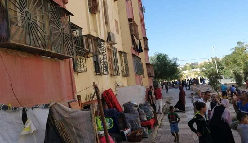 سيدي بلعباس: ترحيل قاطني أقبية عمارات حي 1500 مسكن سوريكور