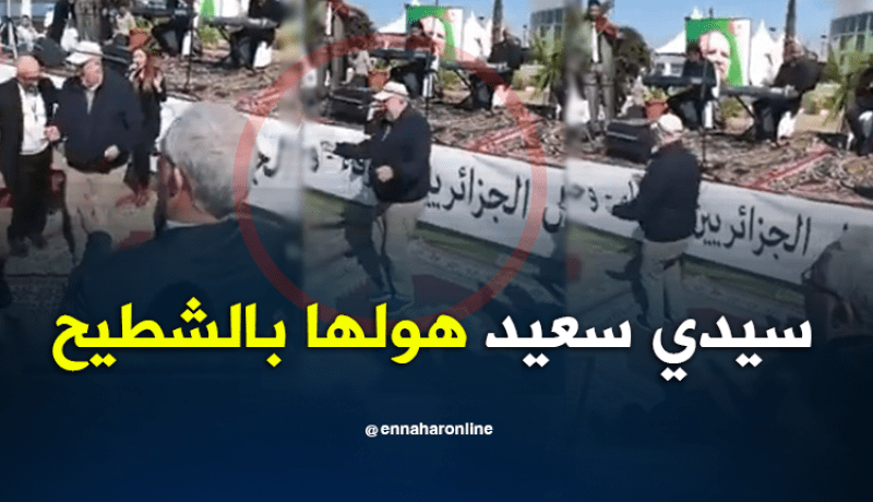 بالفيديو.. شاهد سيدي سعيد “يشطح” على أنغام القبائلي