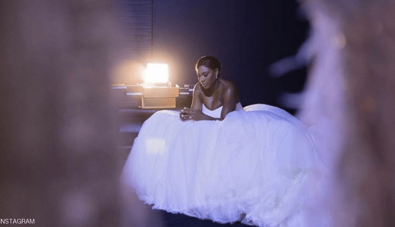 3 ملايين دولار لثوب زفاف سيرينا ويليامز