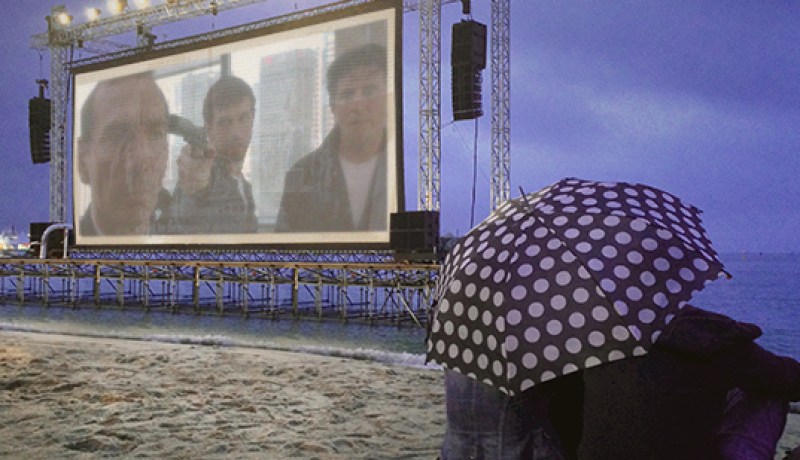 “سينما الشاطئ” جديد موسم الاصطياف بالشلف