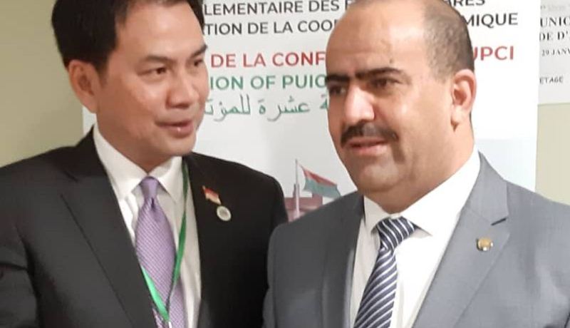 شنين يلتقي نائب رئيس مجلس النواب لجمهورية إندونيسيا