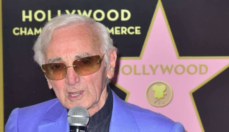 شارل أزنافور يحصد نجمة هوليوود بعد سبعين عاما