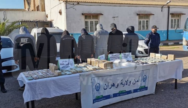 بالصور.. تفكيك شبكة إجرامية مختصة في التهريب الدولي للكوكايين وحجز 4 كلغ بوهران