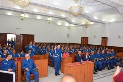 دفعة الملازمين الأوائل للشرطة يؤدون اليمين القانونية بمجلس قضاء البليدة