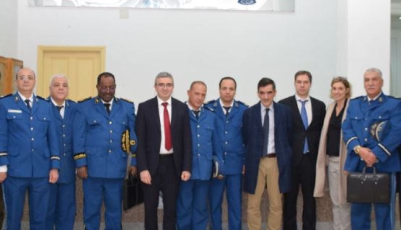 خبراء الحركة المرورية الإسبانية في زيارة عمل إلى المديرية العامة للأمن الوطني