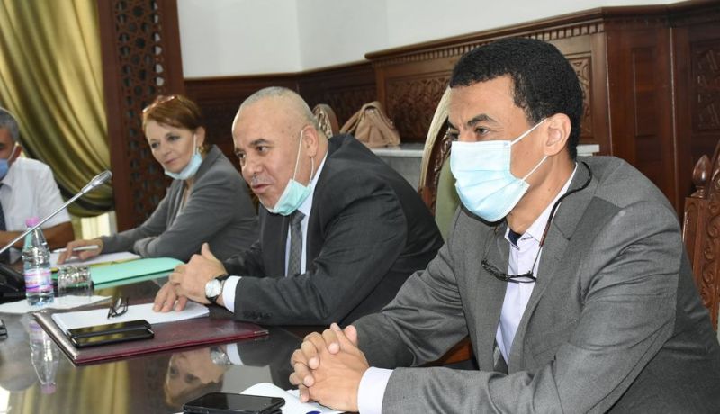 العاصمة.. شرفة يستمع لإنتشغالات جمعية حي سيدي بالنور في المحالمة