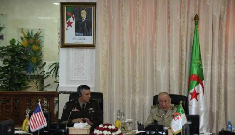 هذا ما قاله الفريق السعيد شنڨريحة للقائد العام لـ”أفريكوم”