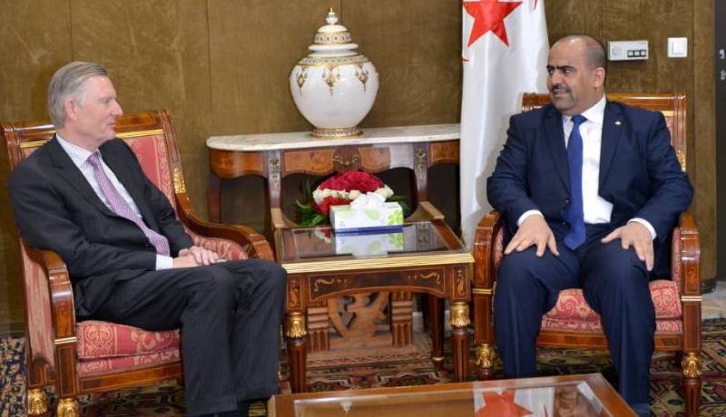 شنين يستقبل سفير مملكة هولندا بالجزائر