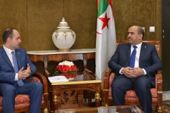 شنين يستقبل سفير أوكرانيا في الجزائر