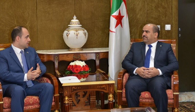 شنين يستقبل سفير أوكرانيا في الجزائر