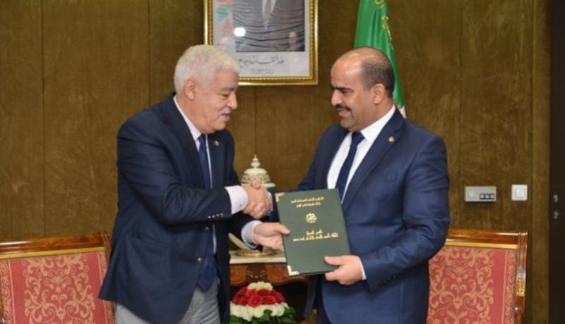 شنين يستلم التقرير السنوي حول حقوق الإنسان بالجزائر