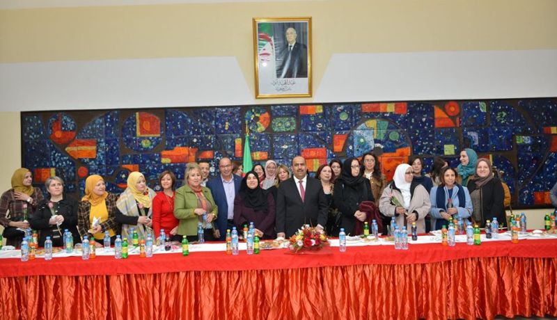 شنين يكرم موظفات المجلس الشعبي الوطني في يومهن العالمي