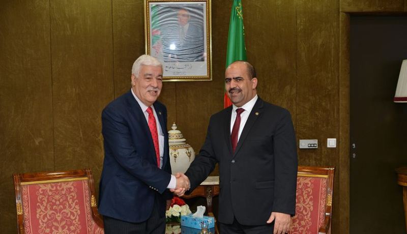 شنين يستقبل رئيس المجلس الوطني لحقوق الإنسان