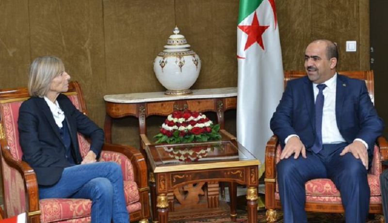 شنين يتباحث مع “ماريال دو سارنز” حول التعاون بين الجزائر وفرنسا