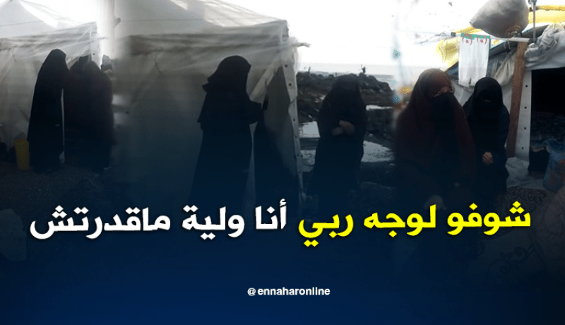 أم وطفلين تعيش في خيمة من الكارتون والبلاستيك تحلم بسكن لائق بجيجل