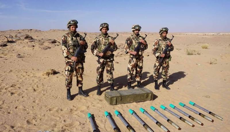 كشف 10 صواريخ “S-5KO” المضادة للأفراد والعربات في برج باجي مختار