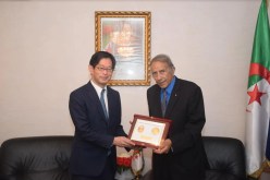 لهبيري يستقبل سفير اليابان بالجزائر